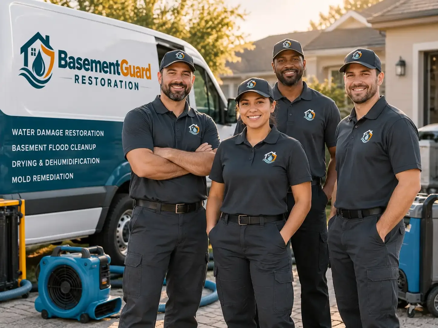 Basement Water Damage Restoration company in Zahl, ND